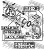 MITSUBISHI 4605A052 Guide Bolt, brake caliper